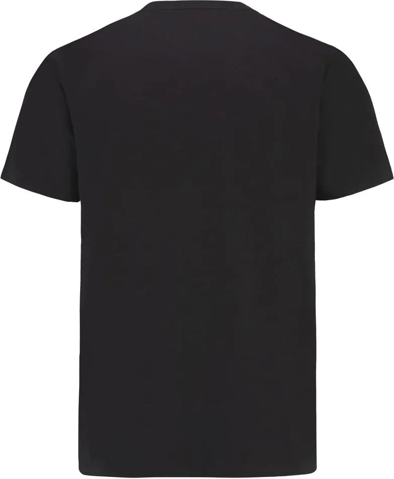 T-Shirt Mercedes Heren F1 FW Stealth Groot Logo T-Shirt Zwart Zwart XS