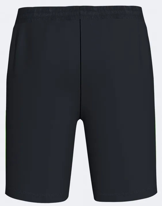 Joma Championship VII šortky černé-fluor zelené, s