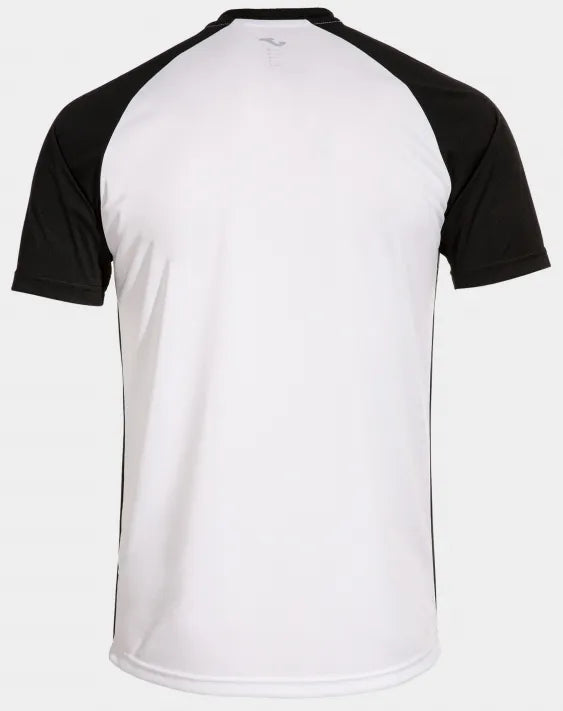 Tricou pentru bărbați Joma Tiger VI, wit-zwart 2xs-sporty & respirabil