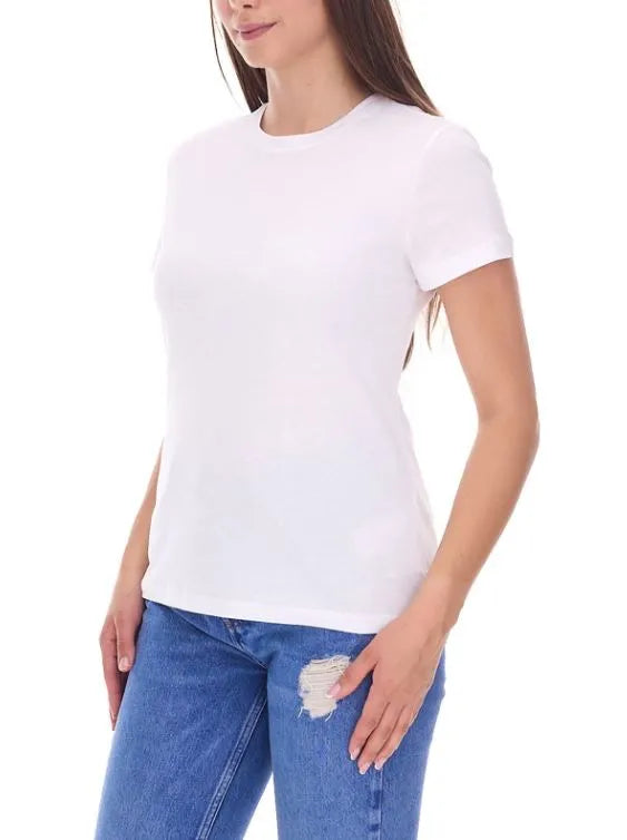 Pak van 2 Dames T-Shirts Puma Basis Weiß 2-Pack mit l