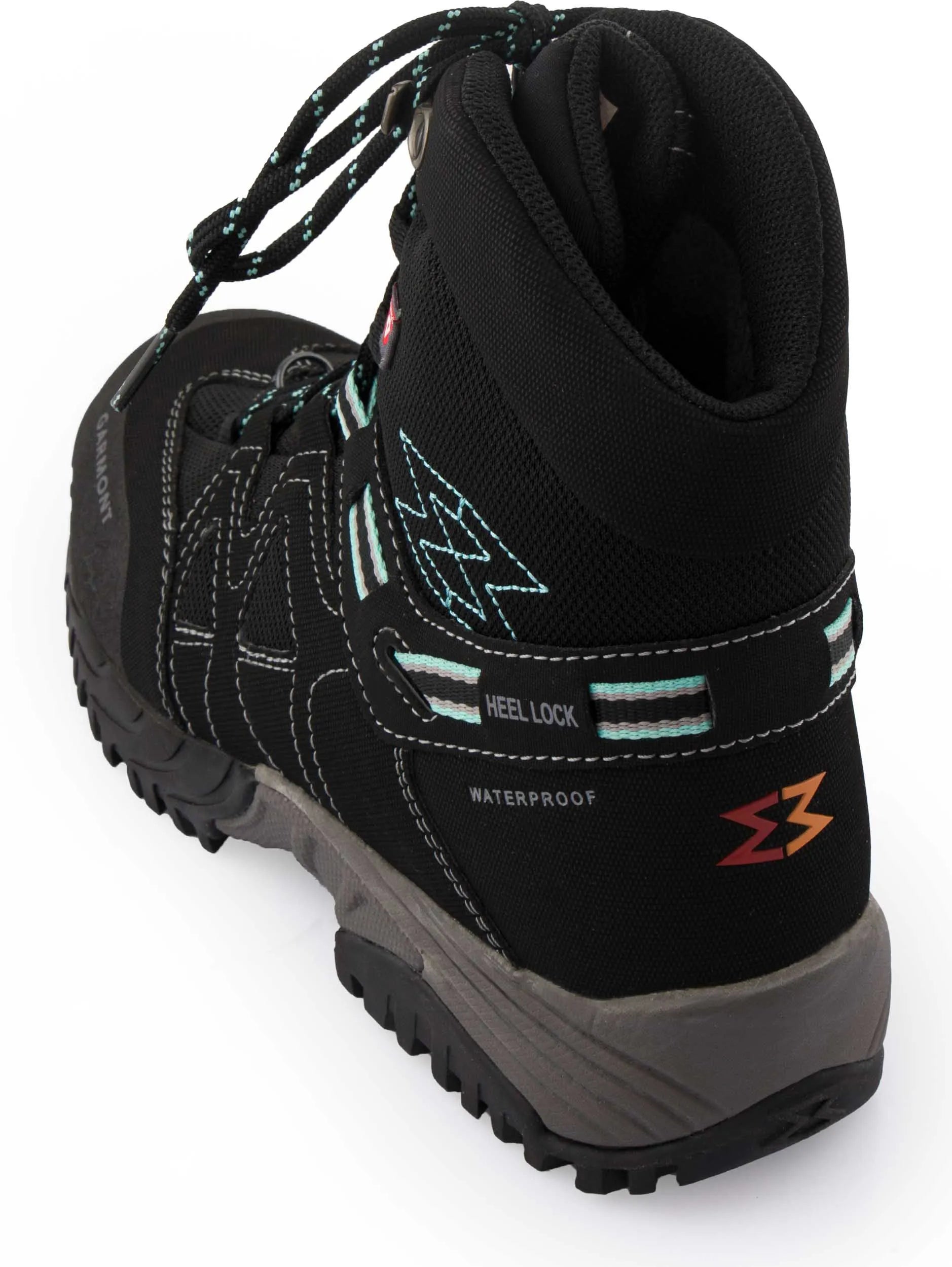 Botas de inverno de mulheres à prova d'água Garmont Wm 39,5 preto/turquesa