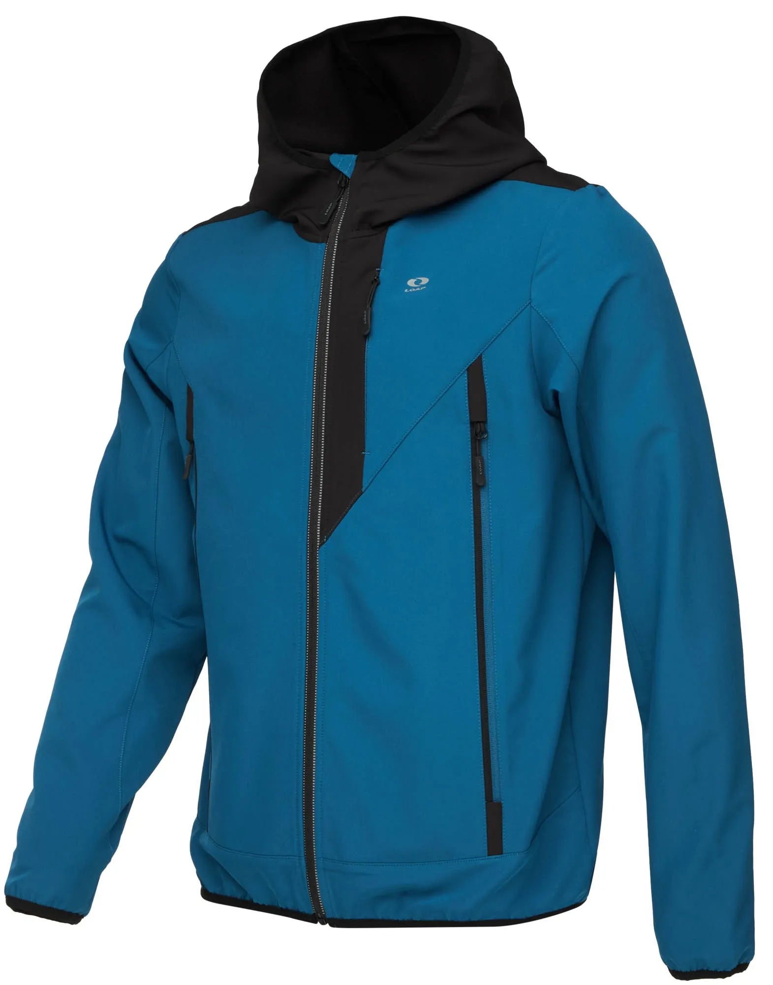 Giacca softshell da uomo loap ursun blu-blk, s