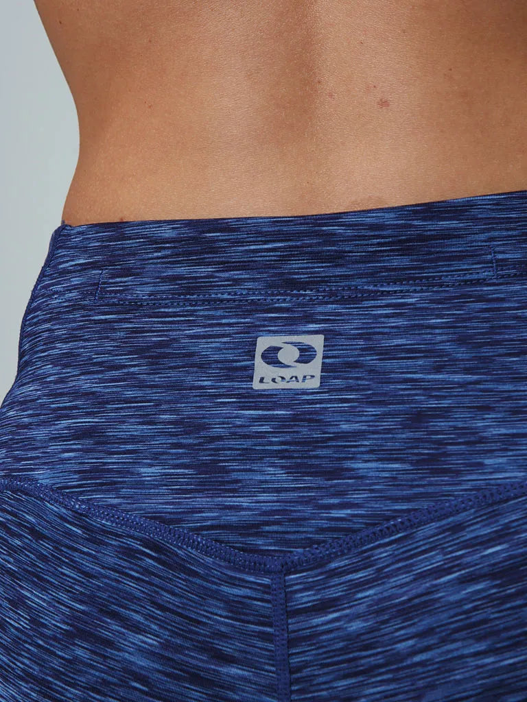 Dames 3/4 Leggings Loaf Maffia BlaUw - Comfort & Stijl