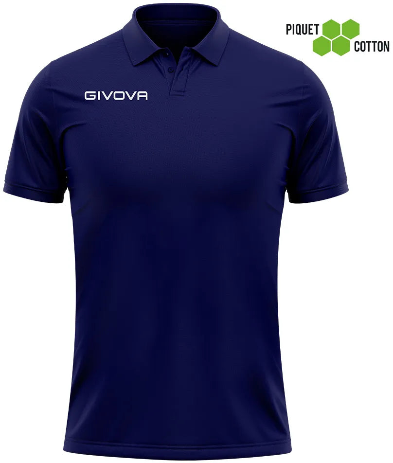 Polo Shirt Givova Potone Cotone Piquet Summer 4xl