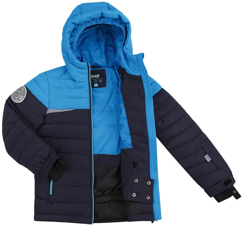 Children's ski jacket loap fumar dark blue 112-116