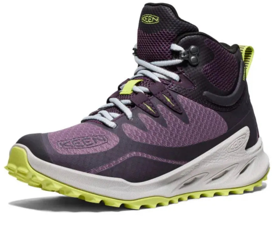 Damesschoenen Keen WMNS Sionic Mid WP Zwart Pruim/Daiquirri Groen Paars 38