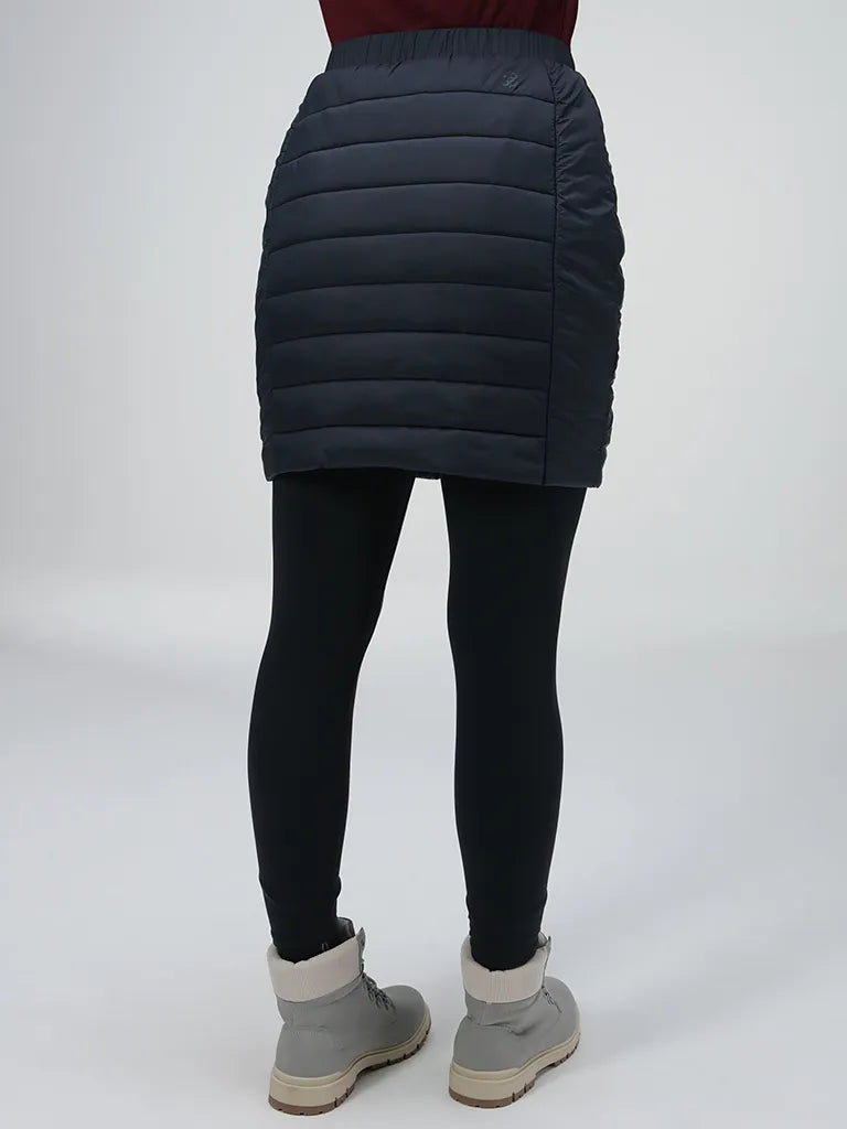 Damesrok loap Irenka donkergrijs, xs