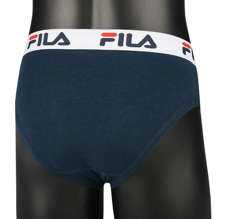 Elastic Fila Girls Slips Navy 140-152