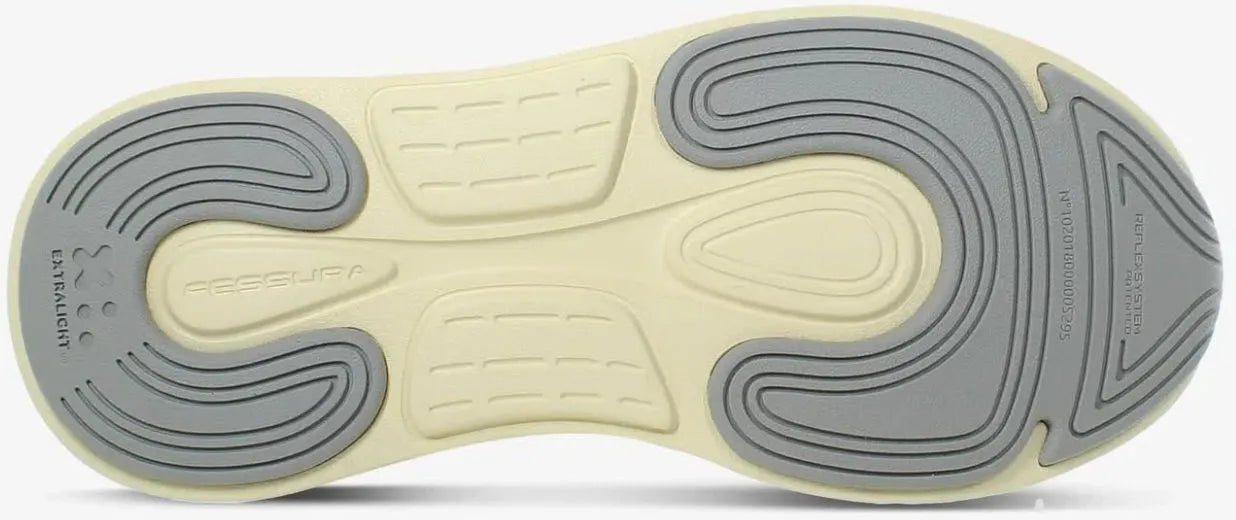 Bróga Unisex Fessura Wmns Runflex 01 Bán-Smoke-Uisce-Chróra 39