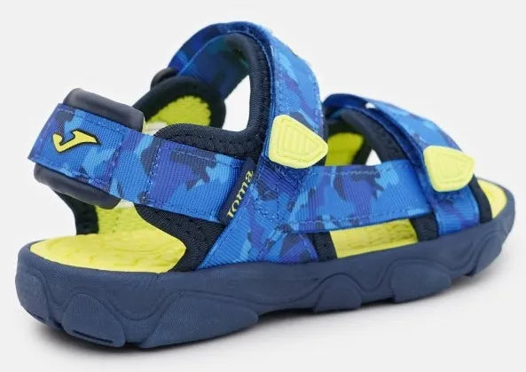 Joma Boat Navy -Royal Kindersandalen - Maat 31, Waterbestendig