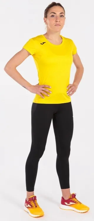 Women's joma record ii yellow t-shirt 2xl