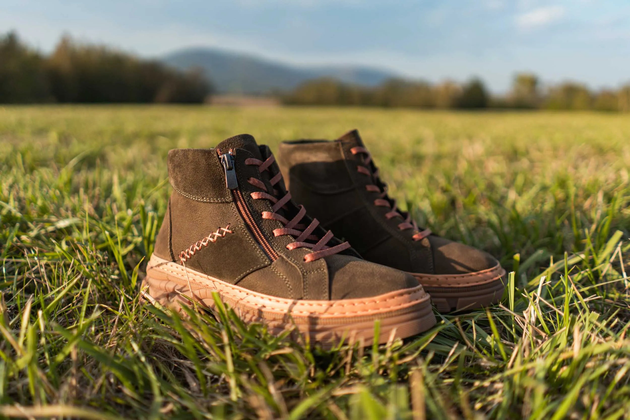 Cizme de iarnă Doamne Kaki 38 - Impermeabil și cald