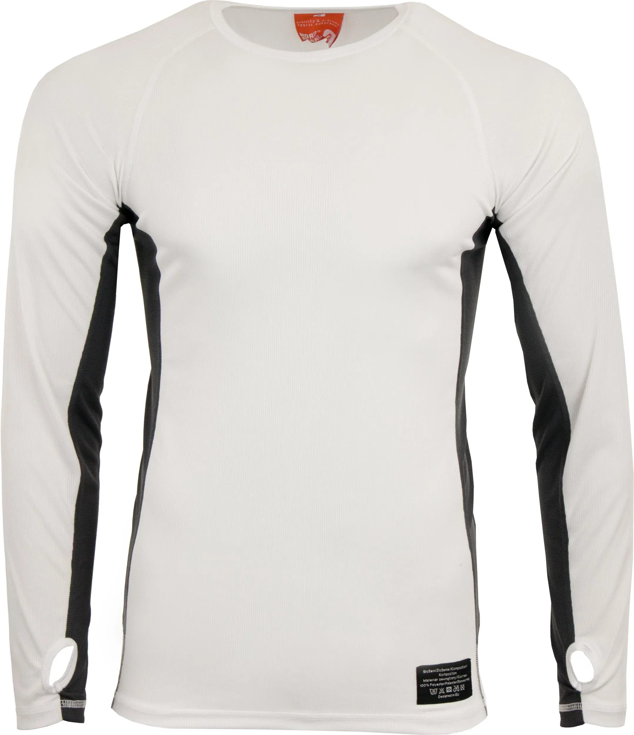 Nordblanc Heren Functioneel T-shirt träffade Lange Mouwen Wit 2xl