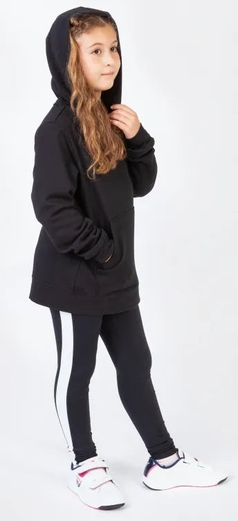 Ladies Joma Montana Hoodie Black XL - pohodlí a teplé