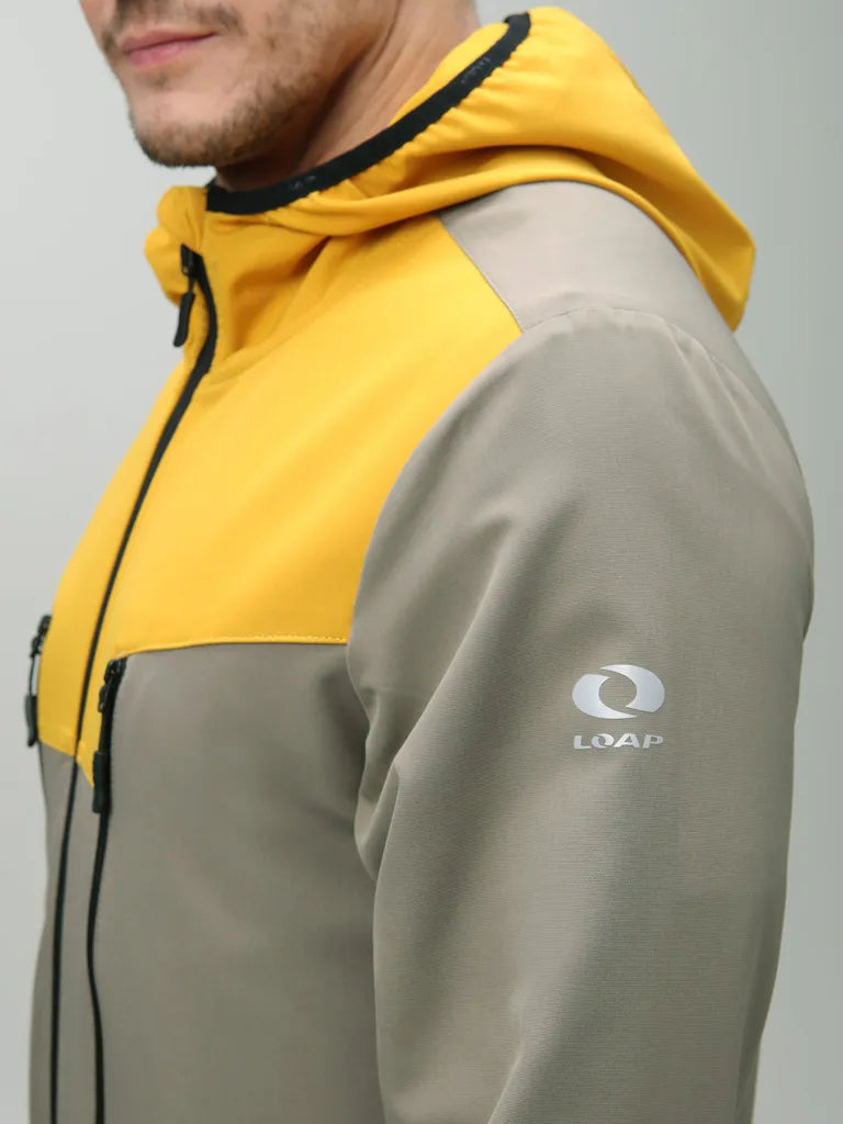 Mænds softshell jakke loap urland beige xl