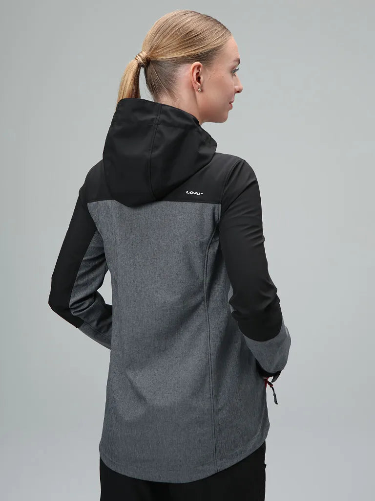 Dámská bunda pro měkké shell loap laana ladana gry-blk xl