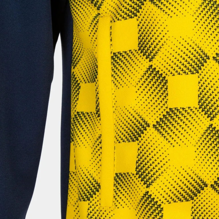 Ženská Joma Supernova III Zip-up kapucňa Navy žltá žltá L