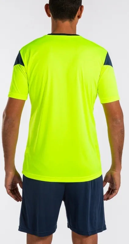 Tweedelige set joma phoenix set fluor geel marinegeel xl