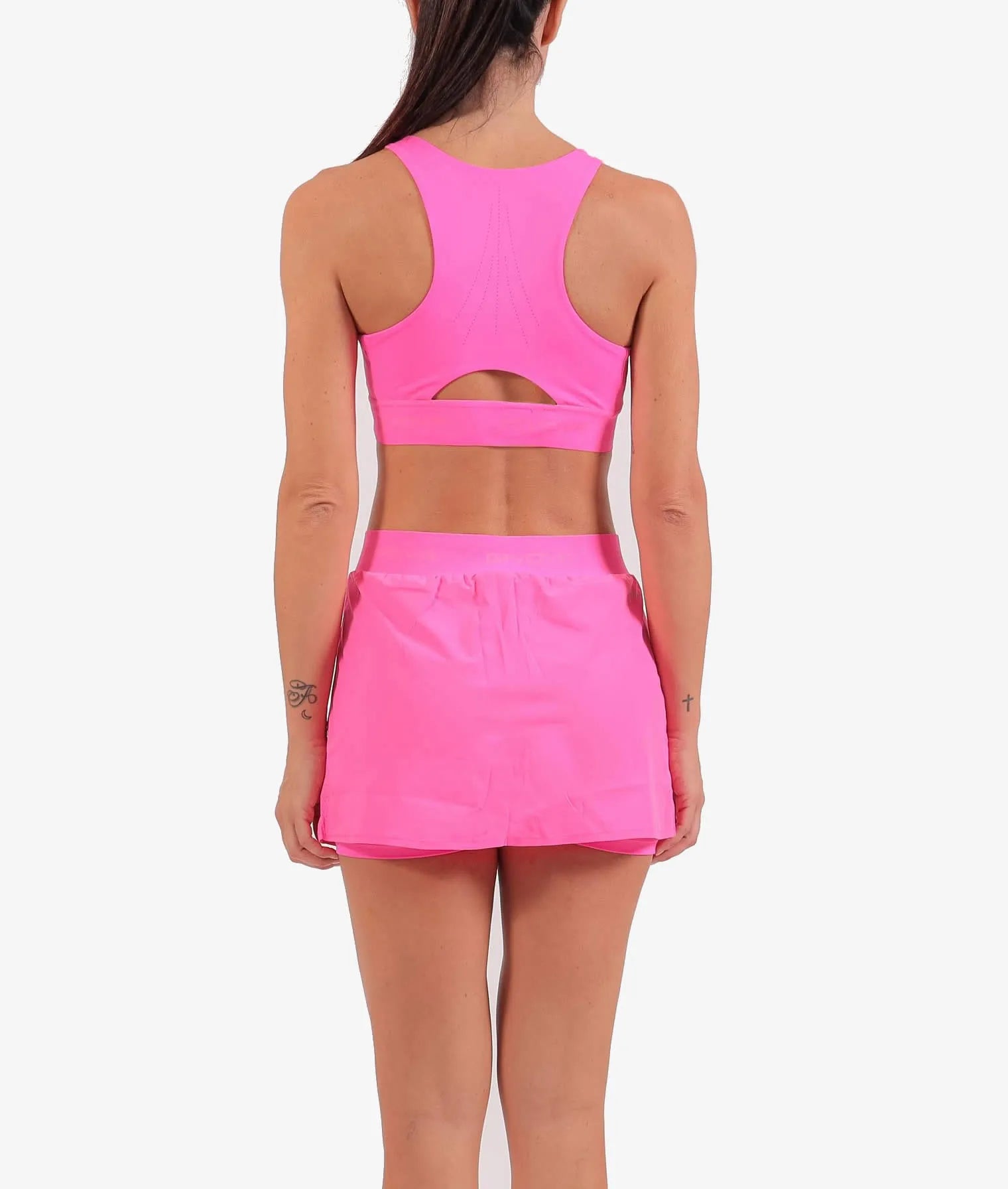 Women's sports skirt givova padel fitness fuxia pink l
