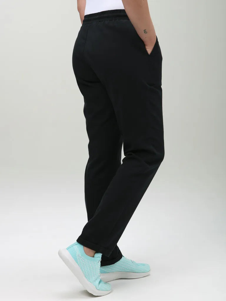 Pantaloni pentru femei Loap Diversa Navy Blue m