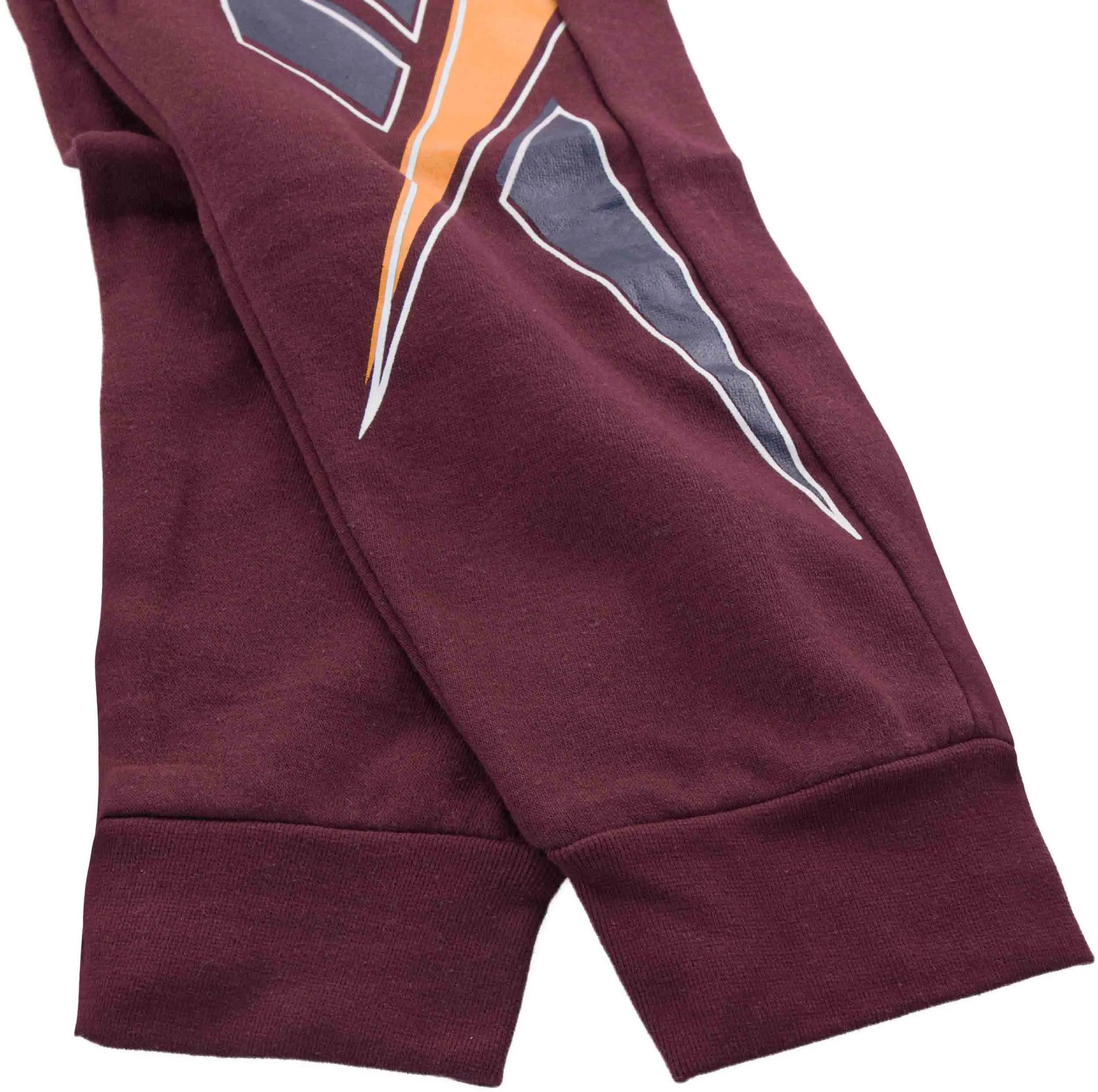Panelli della tuta per bambini Reebok Jr Jogger Maroon 176