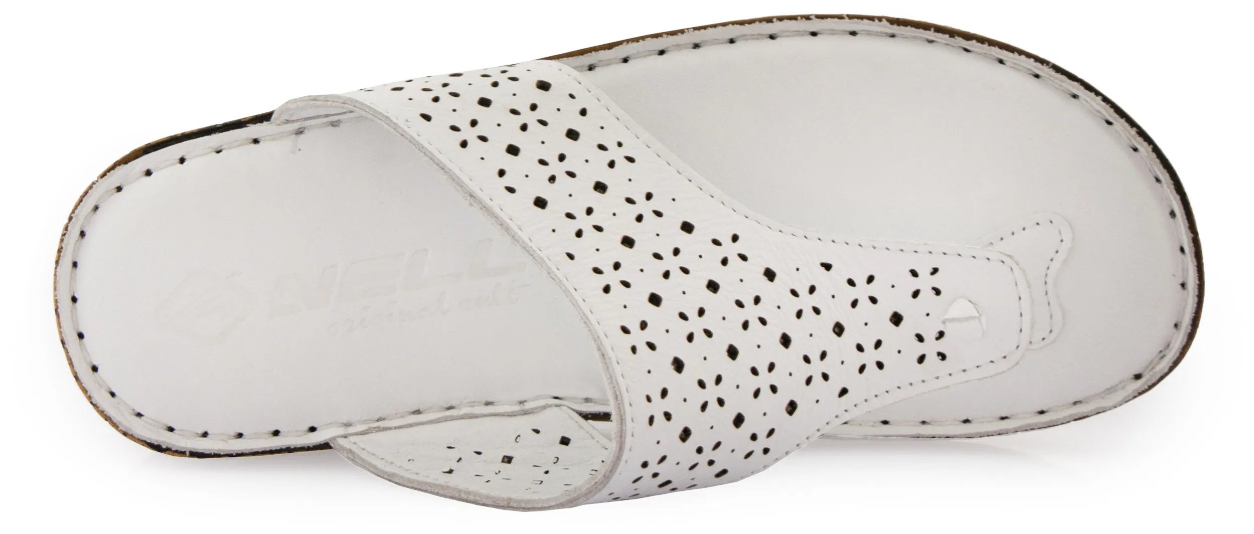 Slifori di pelle da donna bianca 41 - Comfort ed eleganza