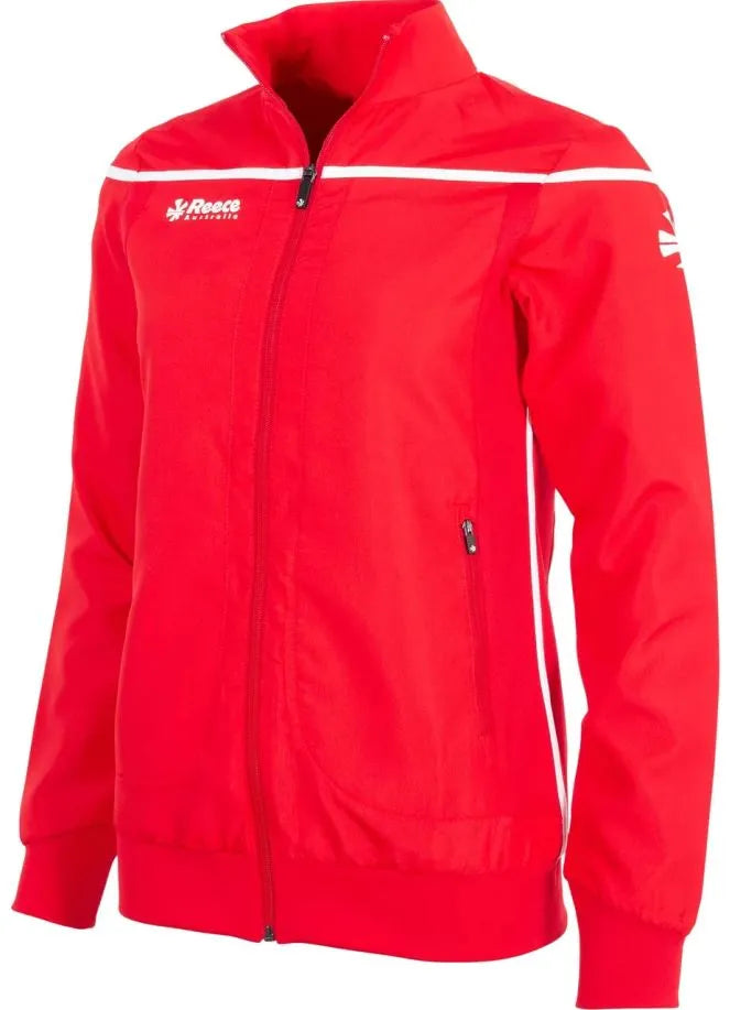 Kurtka Varsity Kurtka kobiet czerwona biała, XS