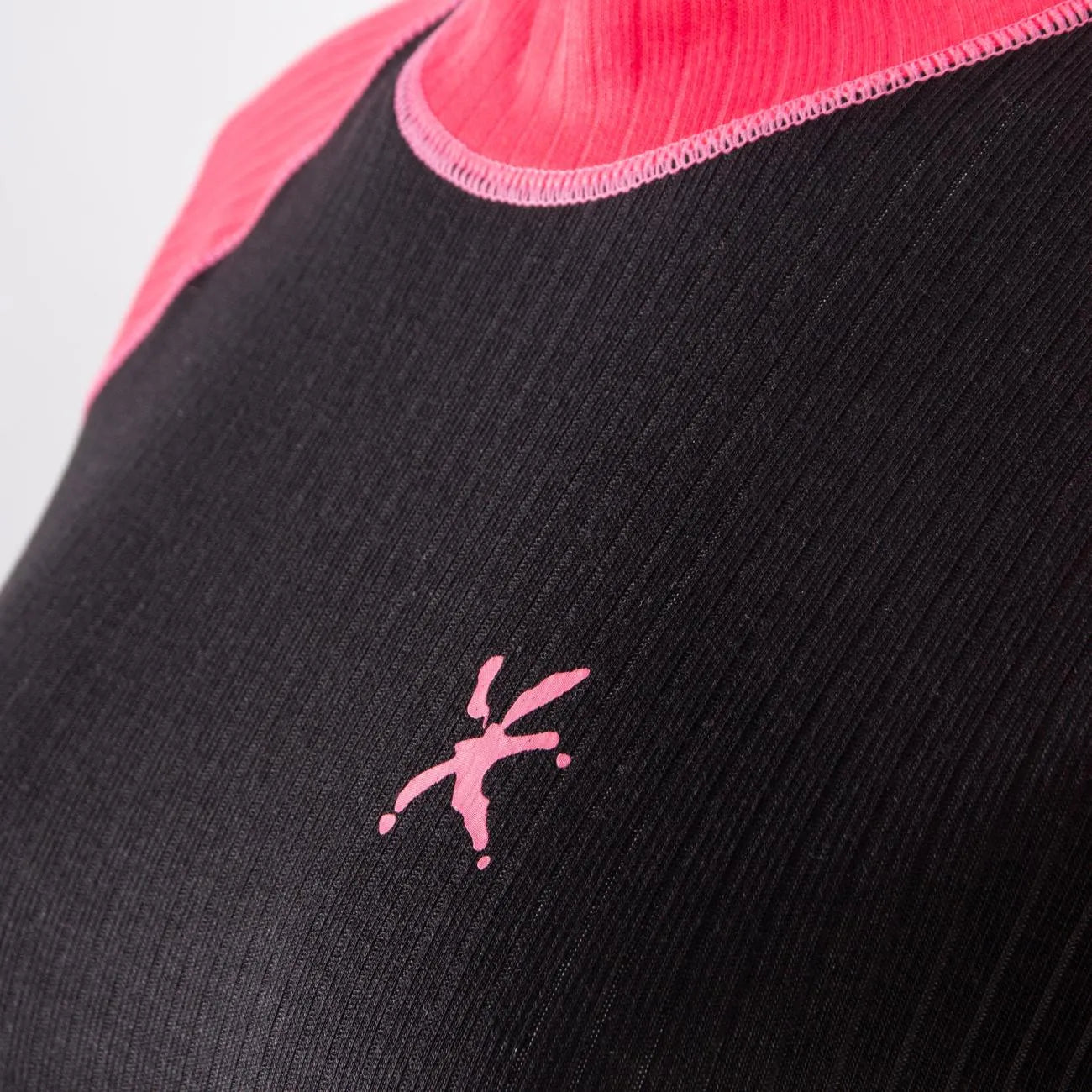 Termoset funzionale femminile klimatex darla black pink, s