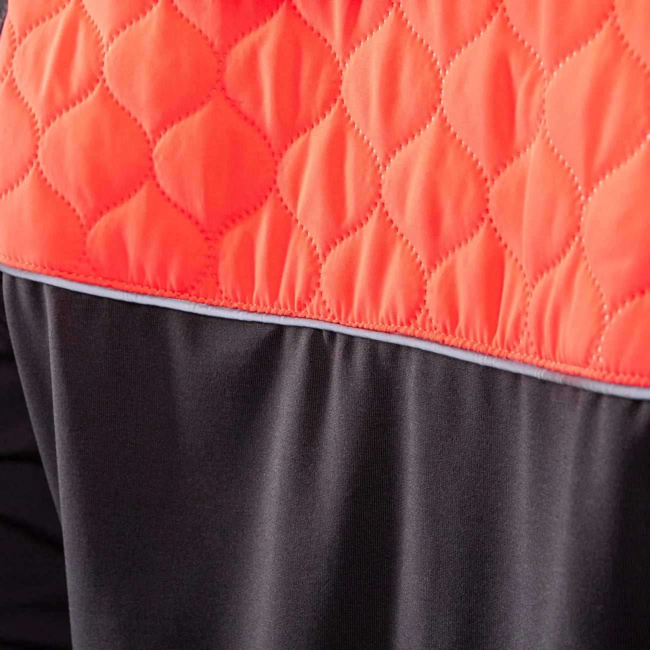 Kvinders sweatshirt Klimatex Romy Black-Orange, XS