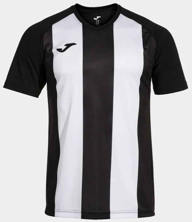 Joma Inter IV IV IV T-Léine T-Léine Black agus White Léine Spóirt L-Bréathraithe