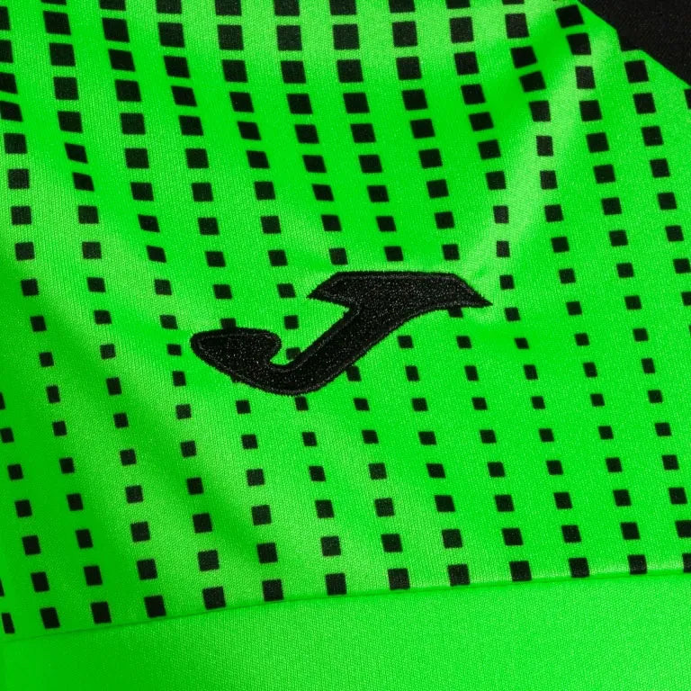 T-shirt sustentável T-shirt Joma Eco Supernova Green-Zwart L