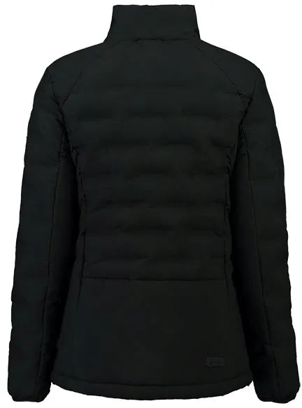 Chaqueta de invierno de damas impermeables kjelvik sitaa tamaño negro 40
