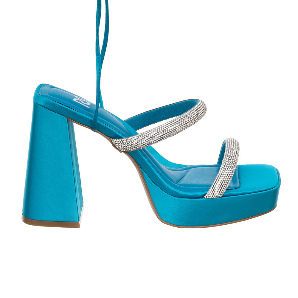 Rinascimento Sandalen türkis ZLN 0892