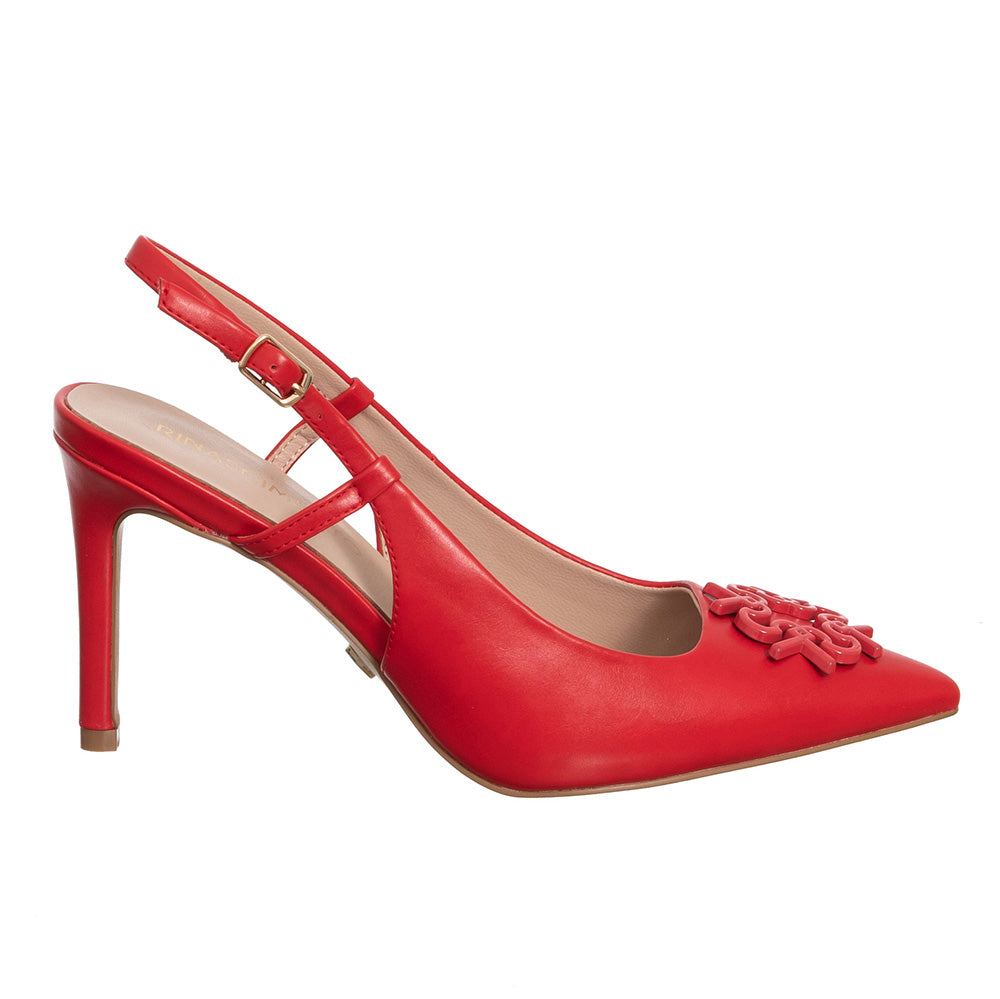 Rinascimento shoes red zln 0898