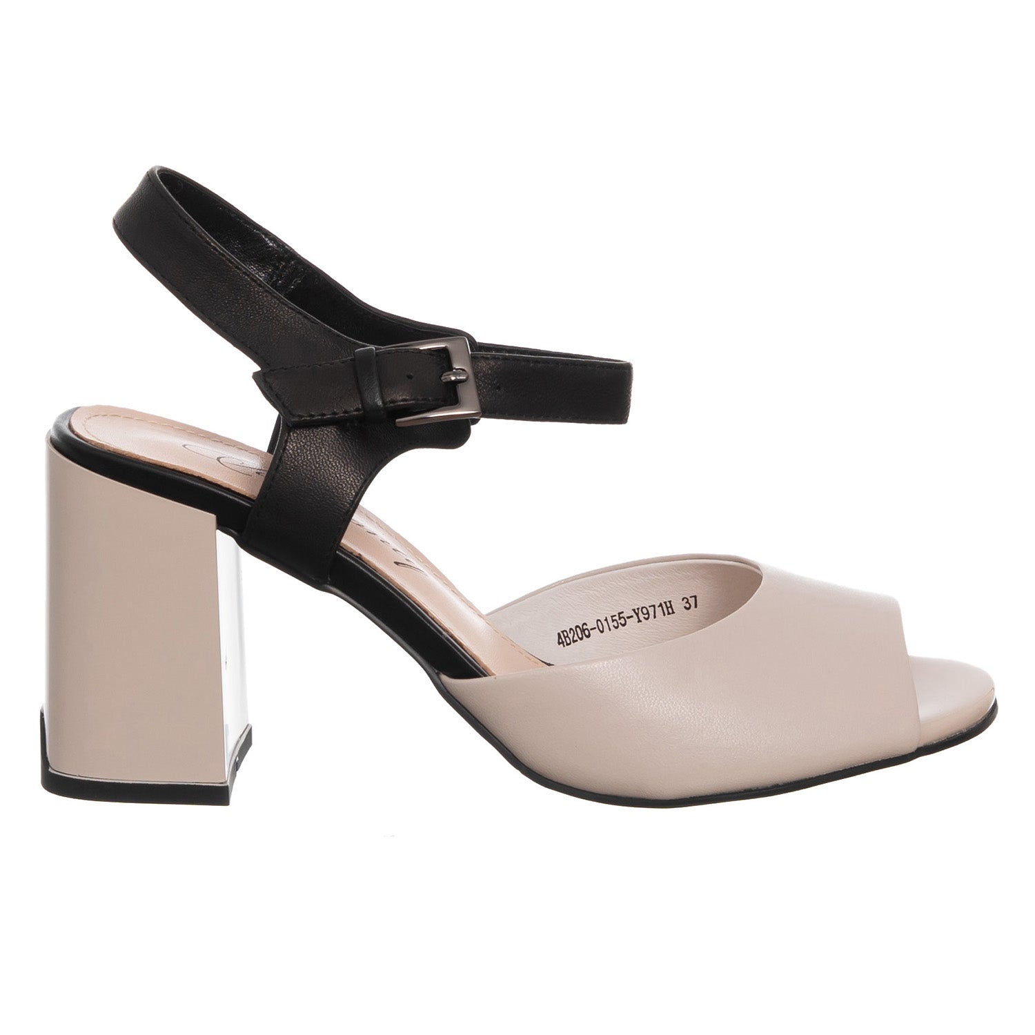 Zellini kortney ankle strap sandals natural leather zln 0846