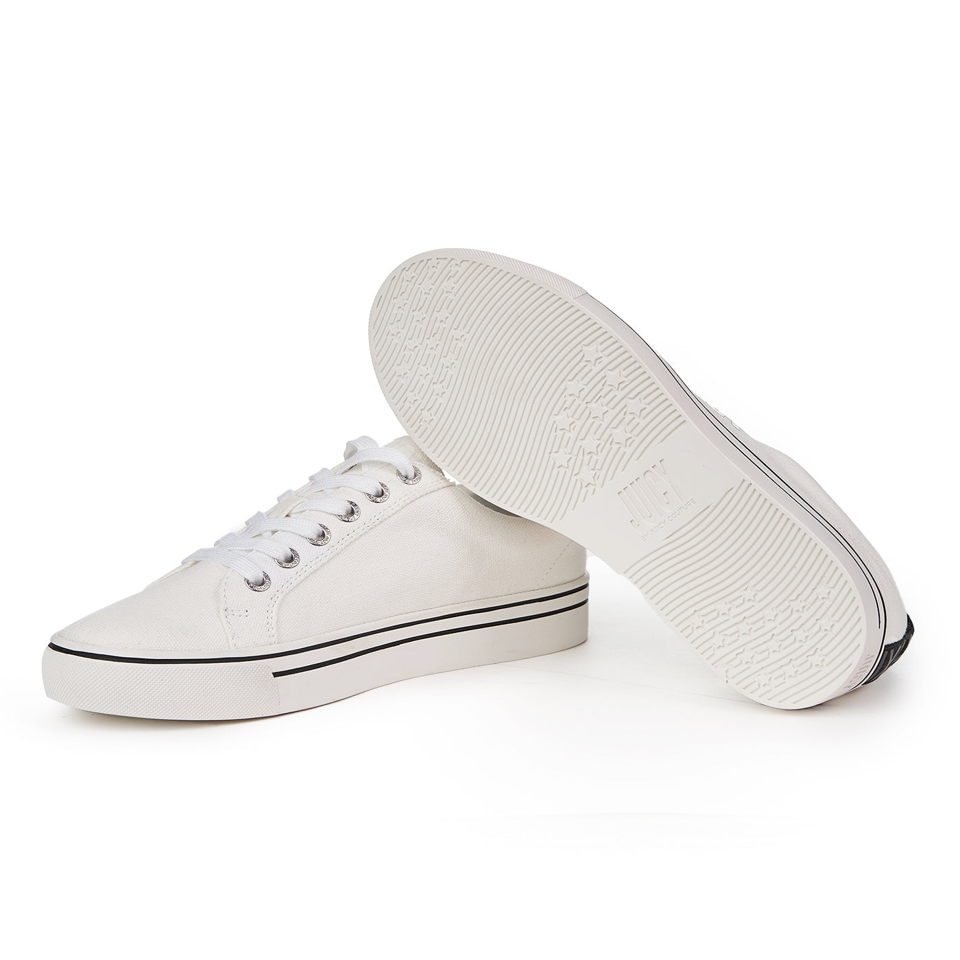 Šťavnaté couture tenisky Charle Canvas White Zln 0747