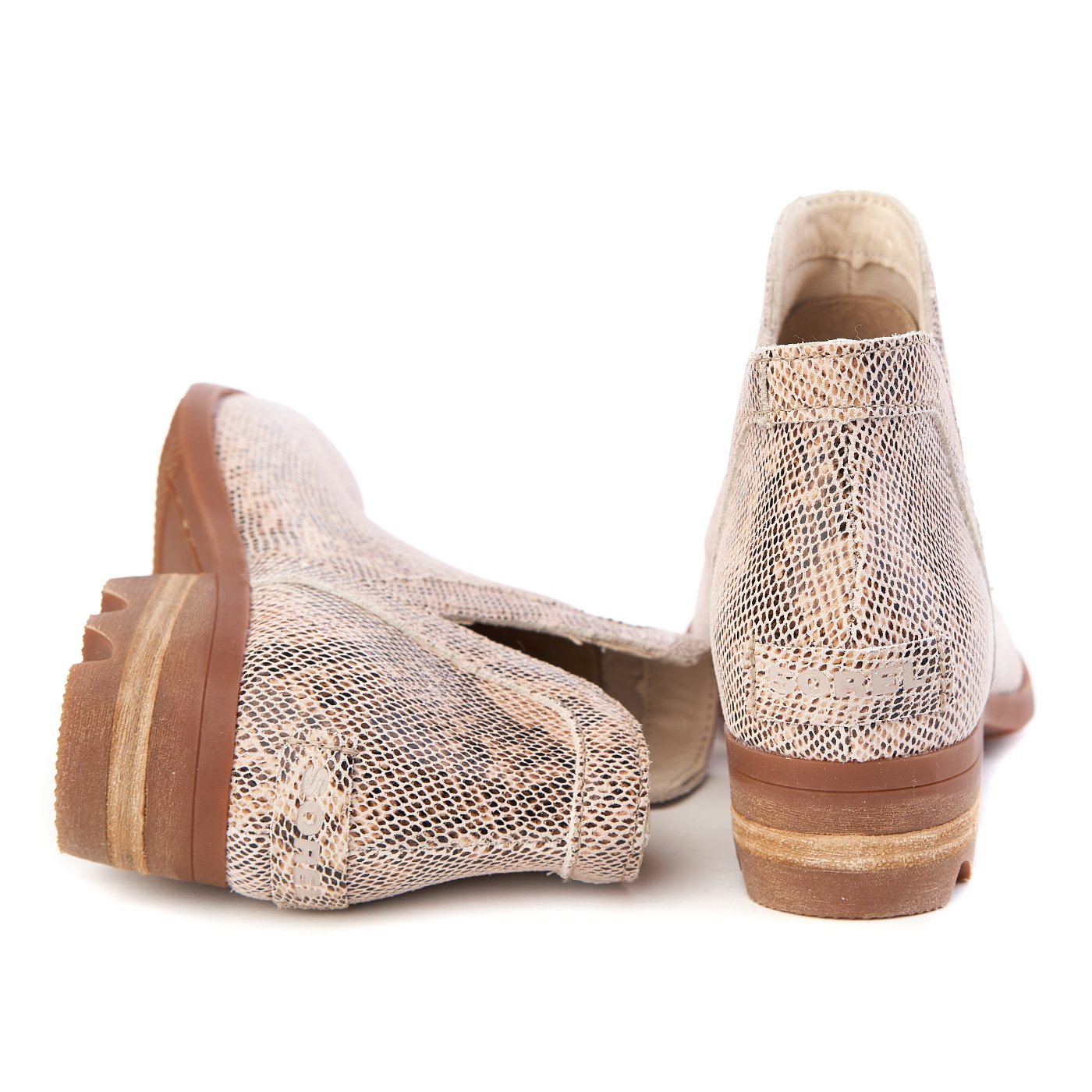 Sorel Lolla Ausschnittsstiefel Natural Leder ZLN 0398