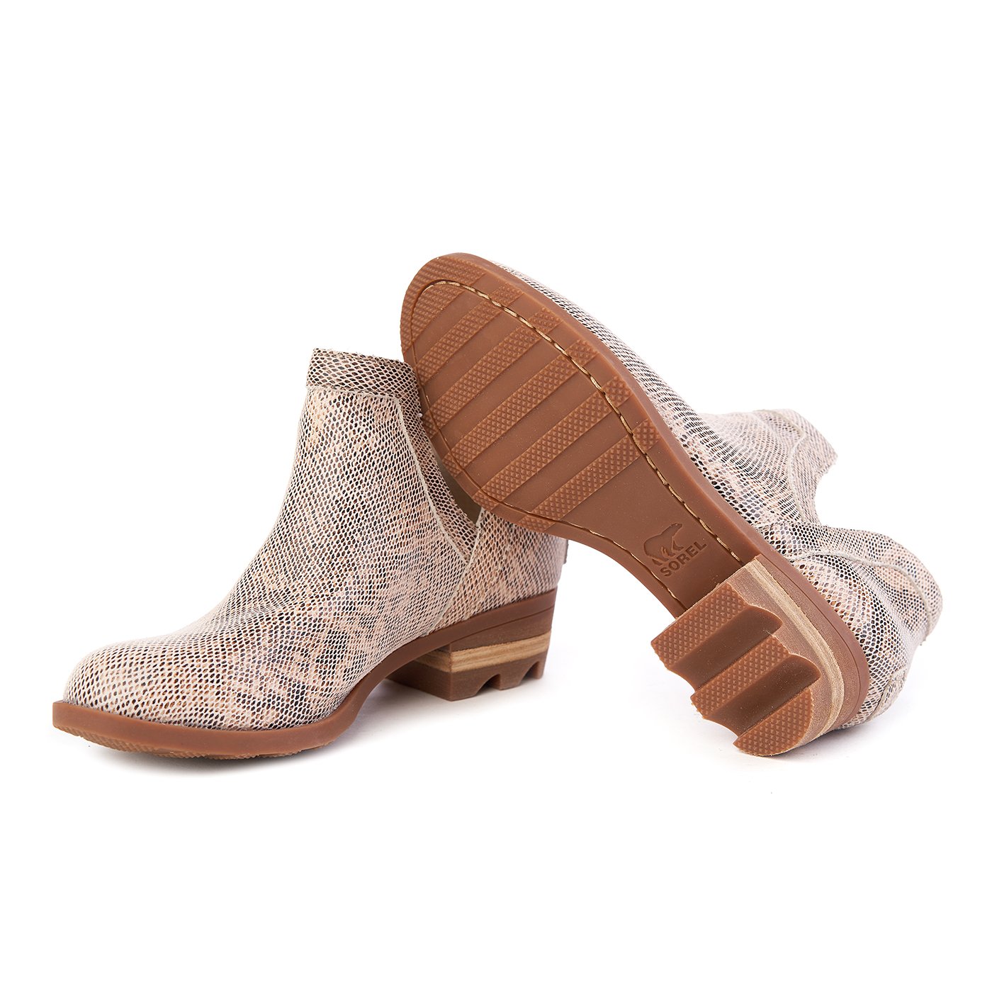 Sorel Lolla Ausschnittsstiefel Natural Leder ZLN 0398