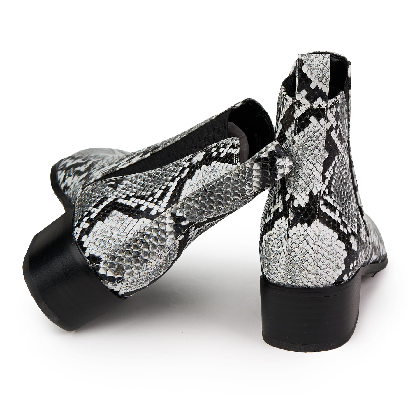 Buffalo London Ciocate Alt Finola Black/White ZLN 0750