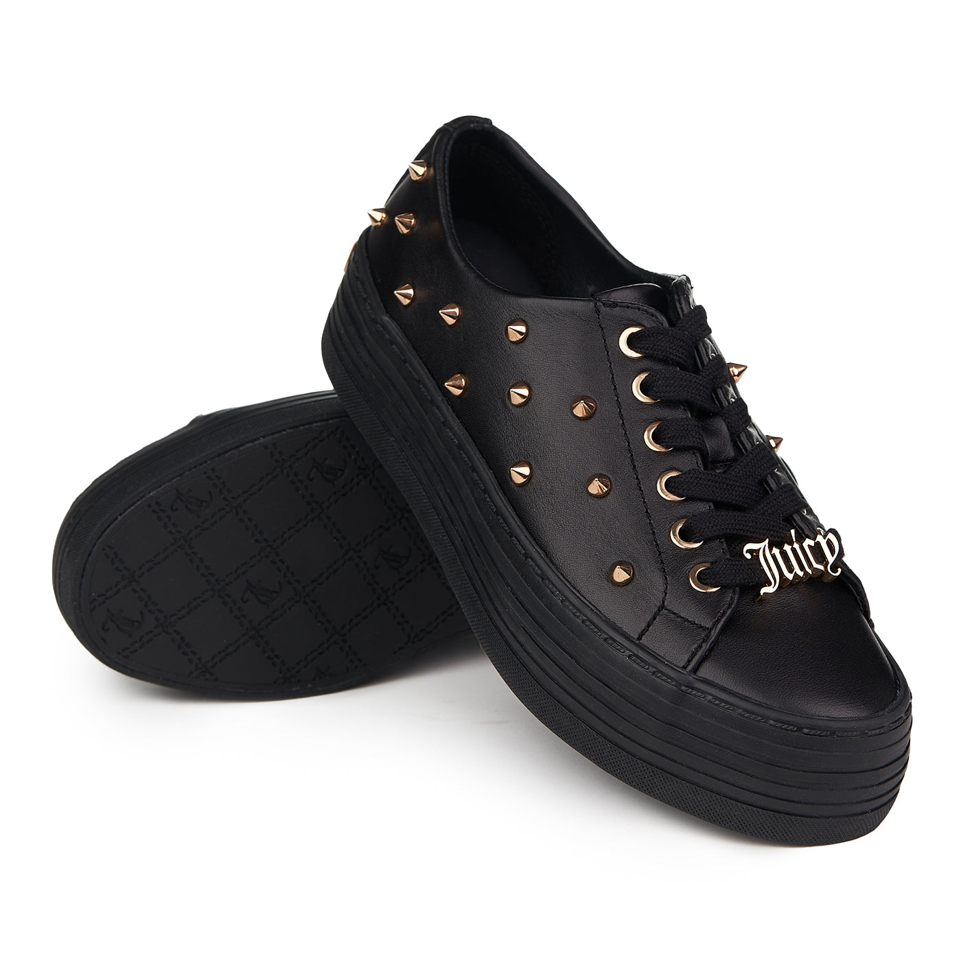 Juicy couture baskets en cuir naturel blanc bas bas zln 0660