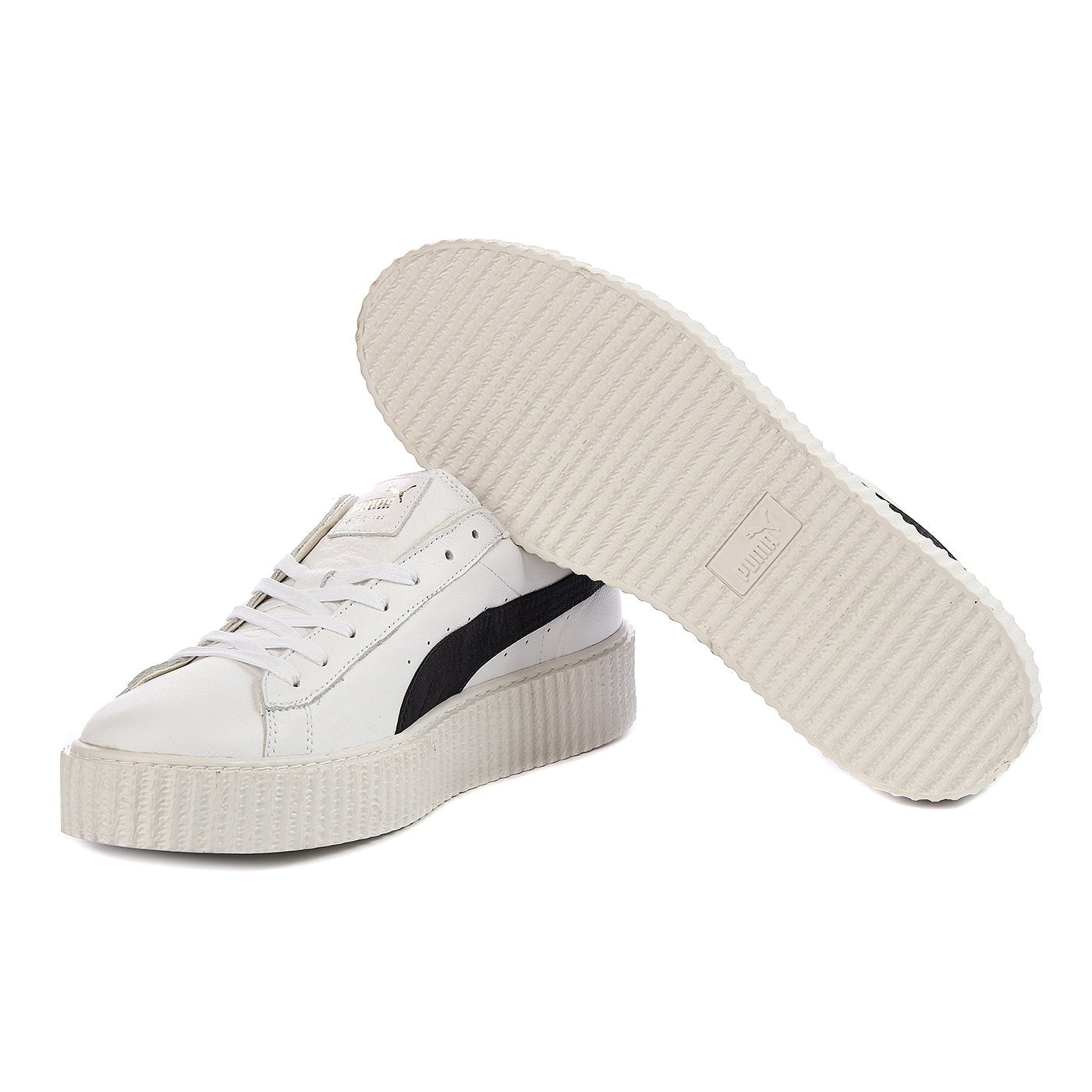 Creeper de couro plana de Pumamen Fenty x Puma Zln 0143 Sports Sports Shoes