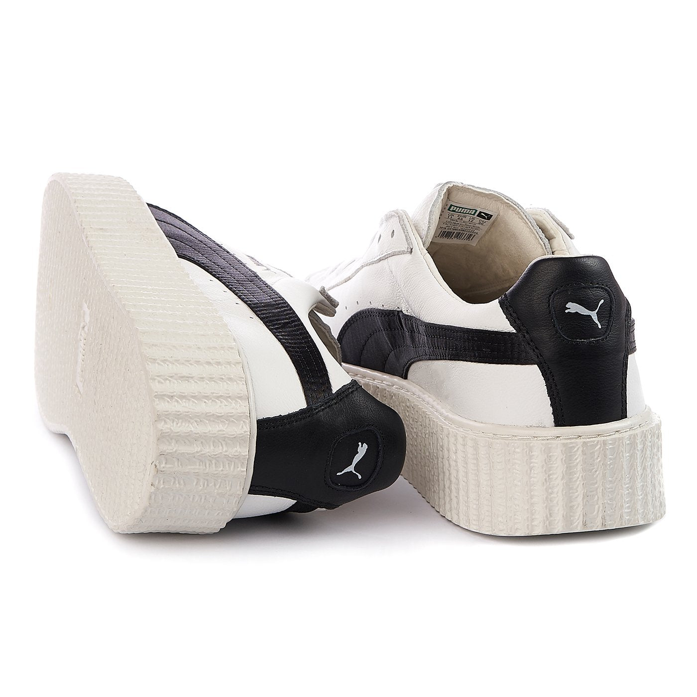 Pumamen's flatform leather creeper fenty x puma zln 0143 sports shoes