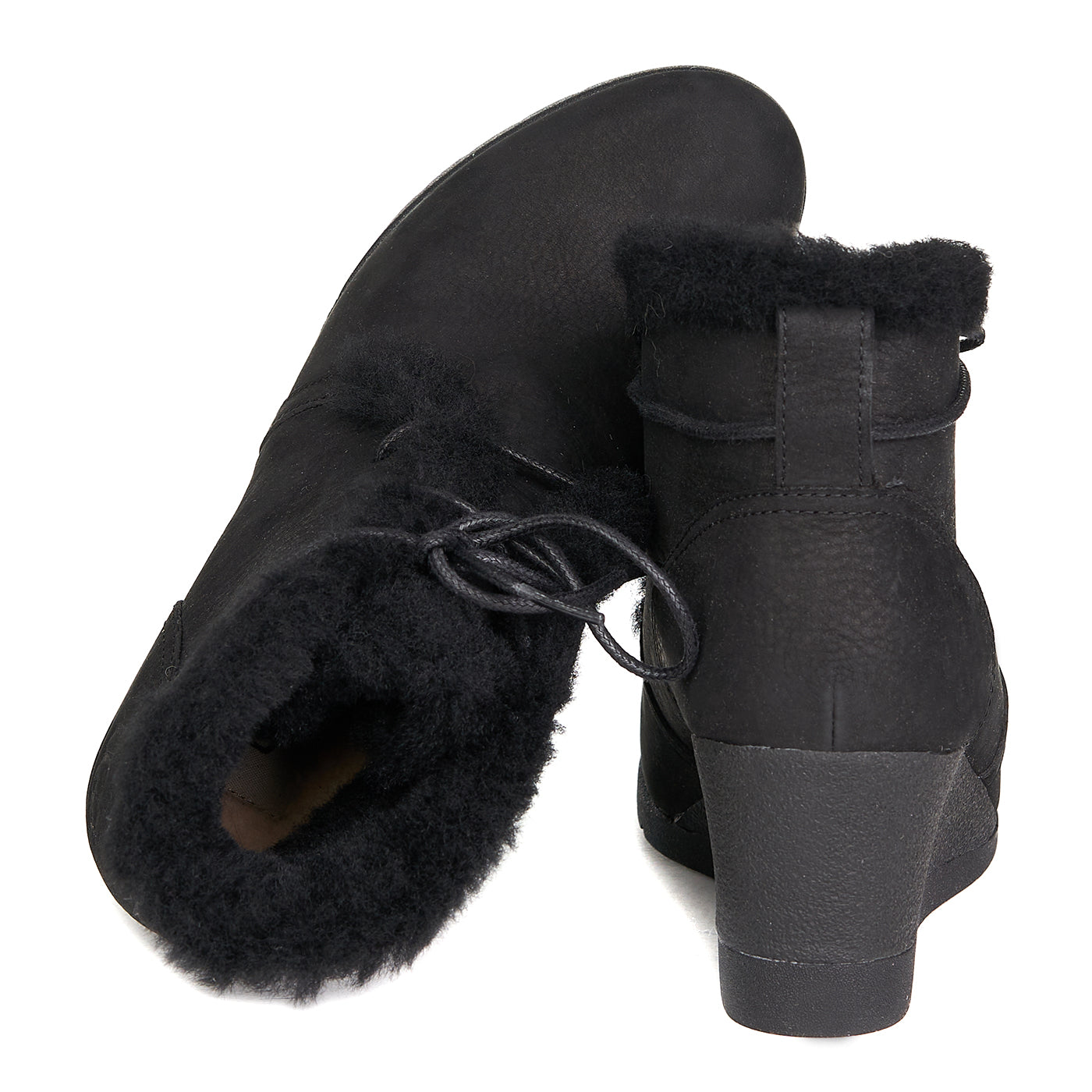 Ugg jeovana stövlar naturligt läder pälsinlagd zln 0623