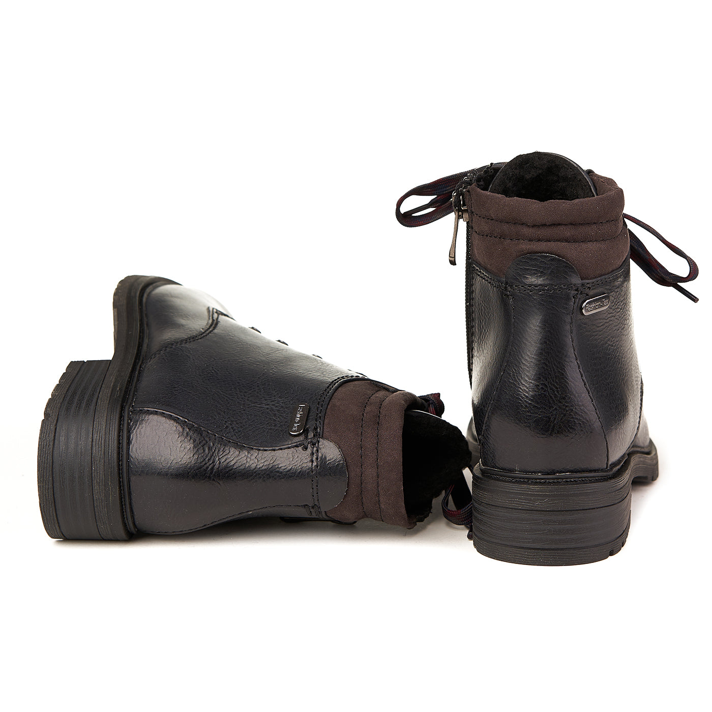 Marco Tozzi Navy Blue Ant Bured Boot Laarzen ZLN 0536