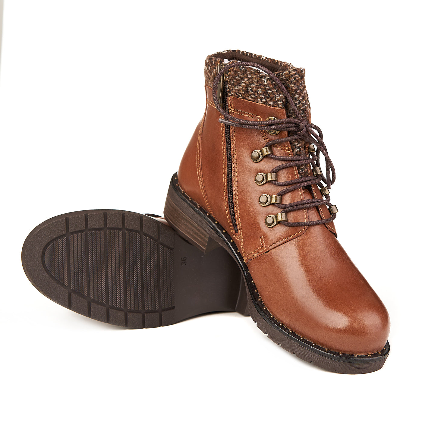 Marco Tozzi Cognic Buto-Bots-Flear Oryginalna skóra ZLN 0534