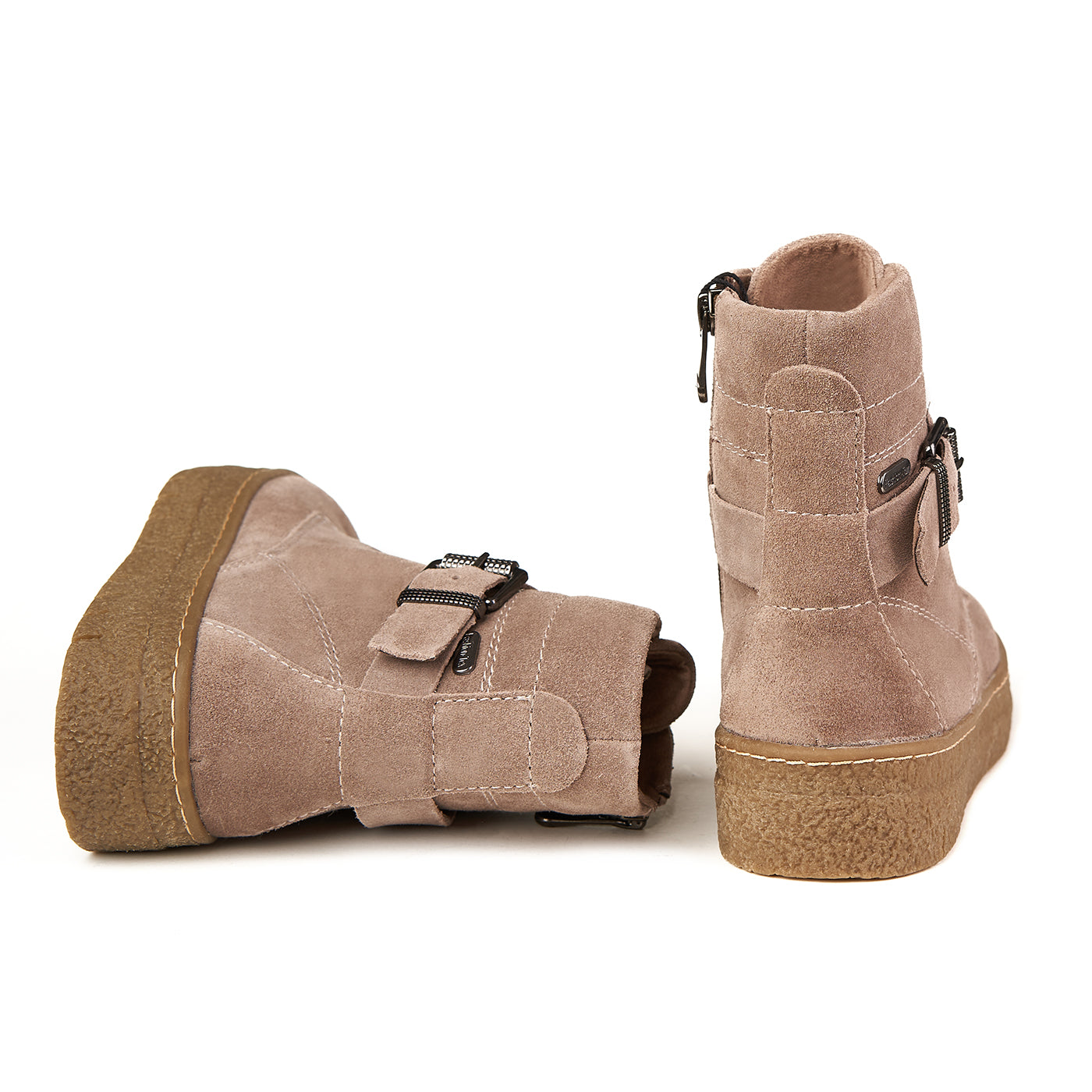 Marco Tozzi Taupe Boots Fur, căptușeală din piele autentică ZLN 0532