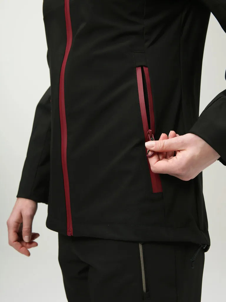 Damenleuchte Ulvana Jacke schwarz M.