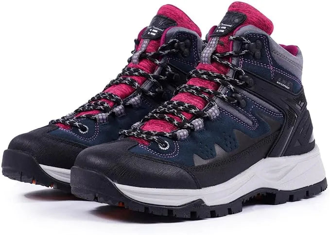 Buitenschoenen Icepeak Wandelschoenen Wynne Mid Cut WP Waterdicht Roze 39