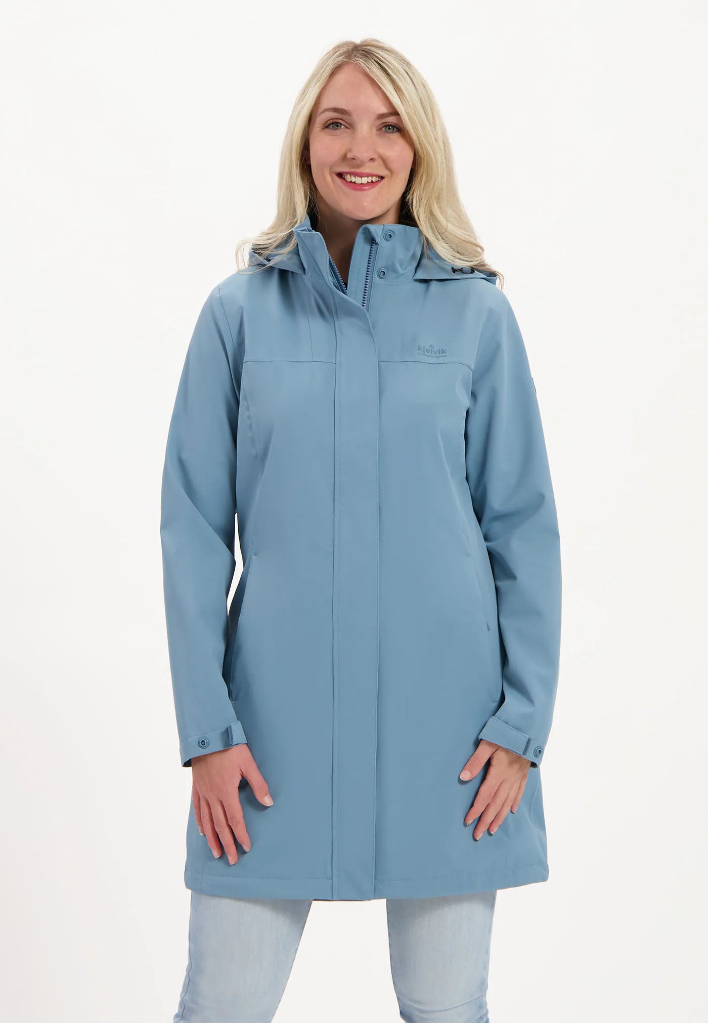 Women's softshell coat kjelvik nova blue 2xl
