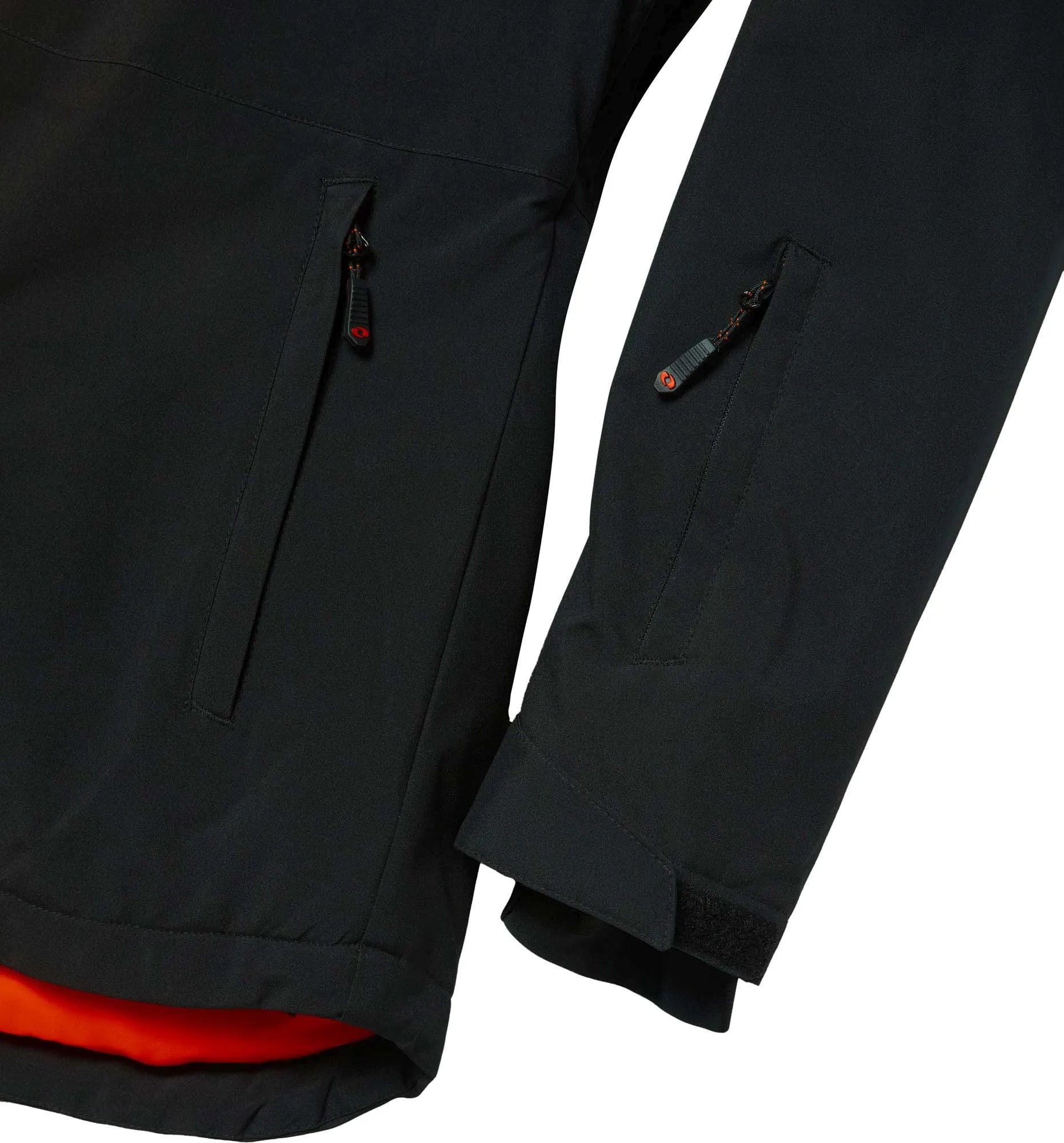 Women's ski jacket loap lawela black-org black xl